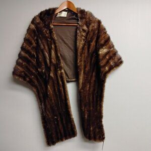 Vintage 40's Best & Co New York Women's Mink Stole #550